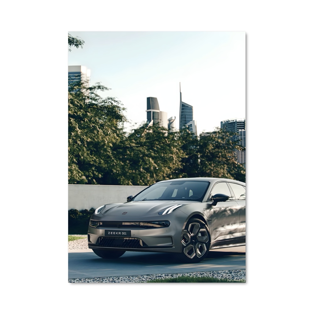 Poster Zeekr automobile